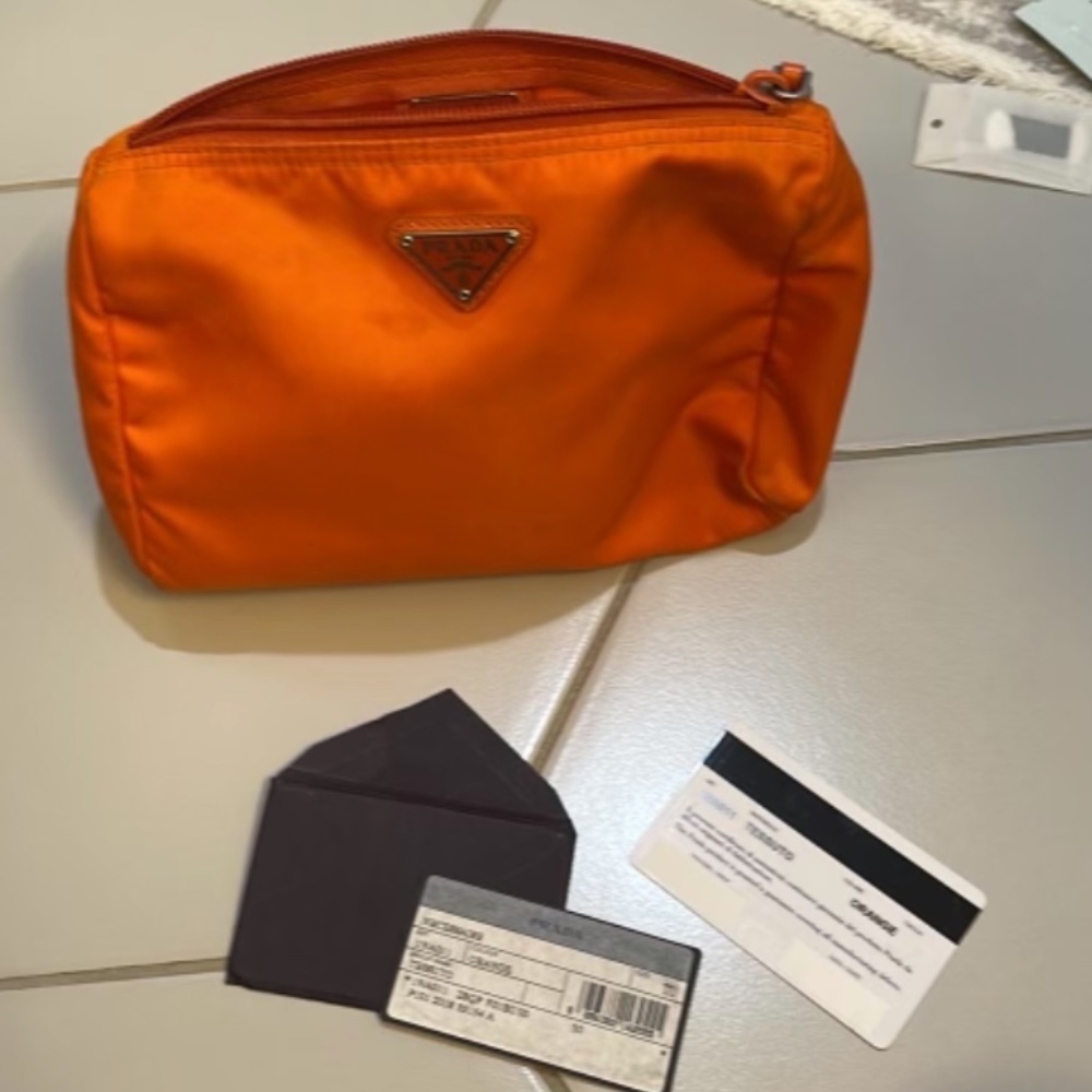 AUTHENTIC Prada Nylon Cosmetic Case